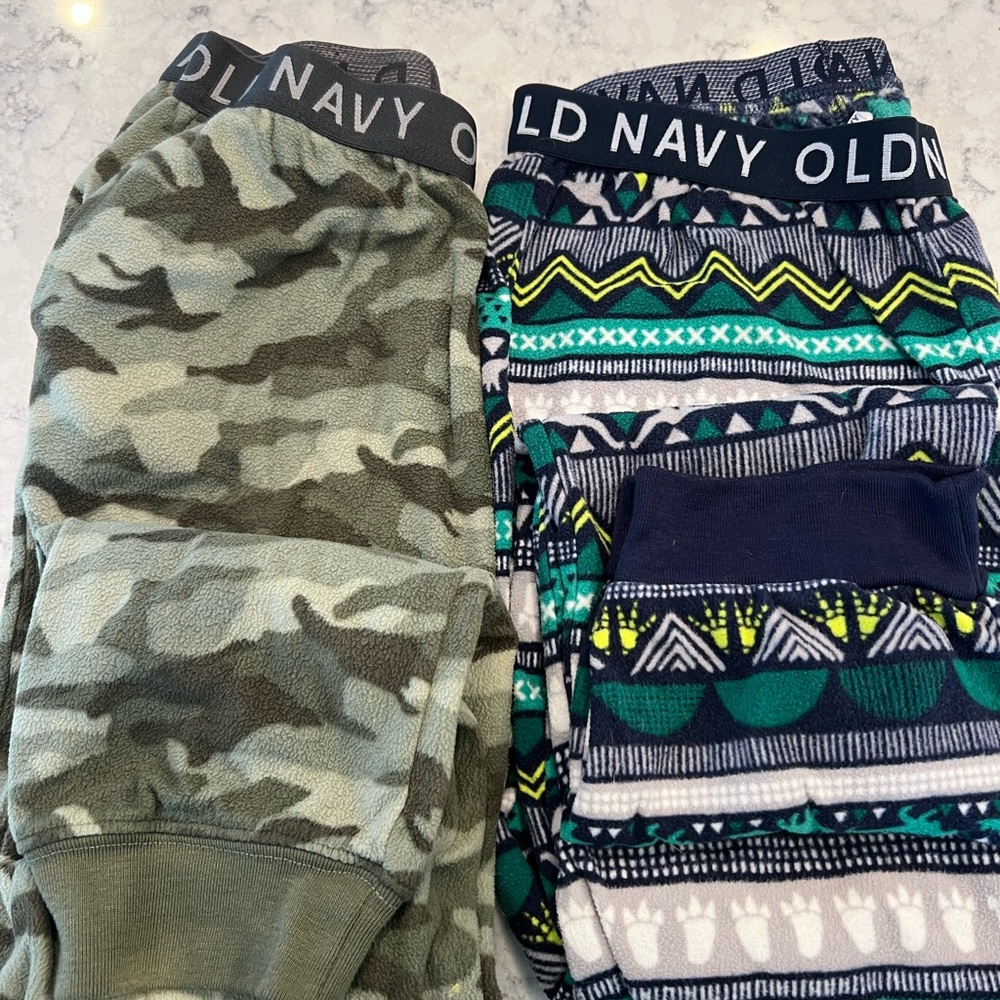 Old Navy Kids Camouflage and Patterned Joggers
